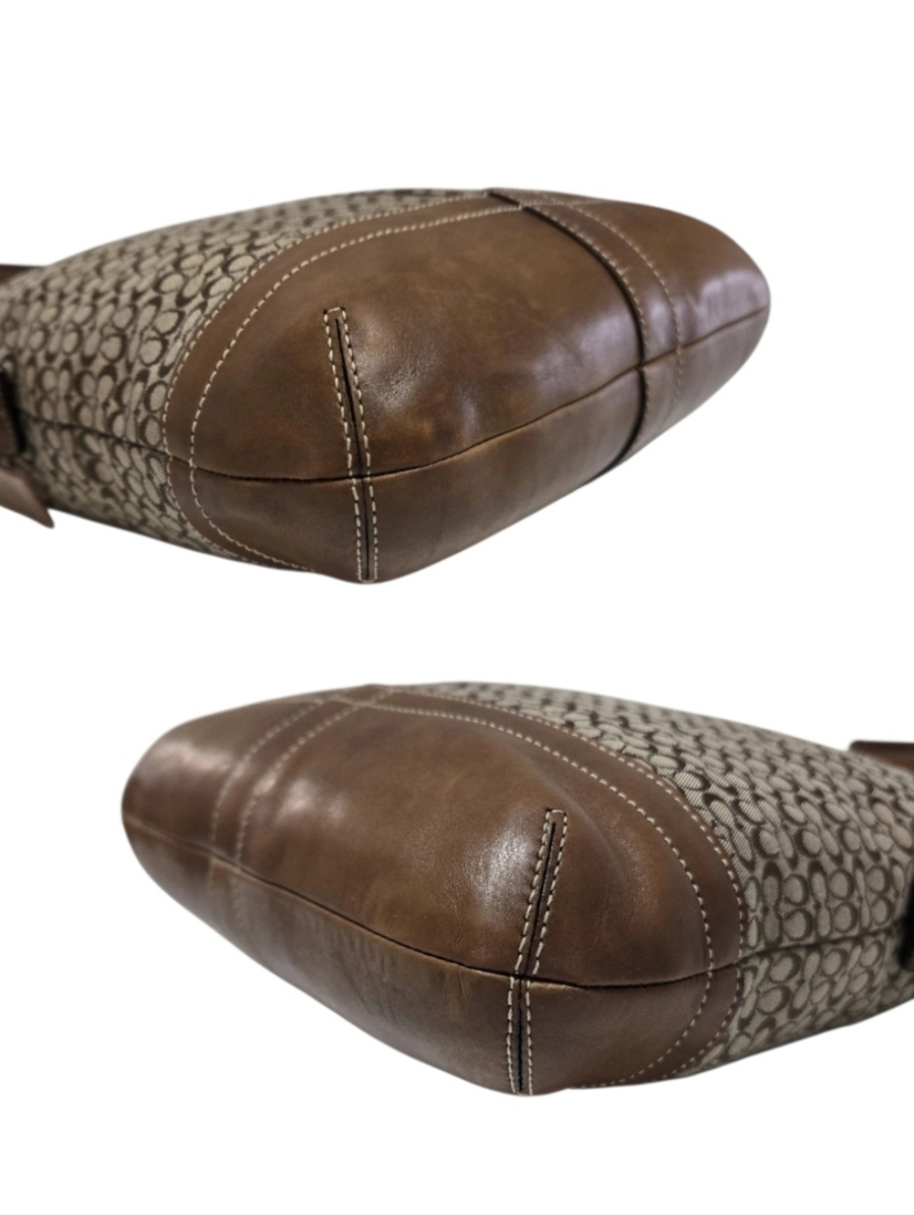 Coach (Vintage) F066-F10417 Signature Mini "C" Covertible/Shoulder Bag-EUC - Picture 6 of 15